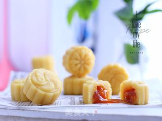 网红流心绿豆冰糕的做法步骤:18