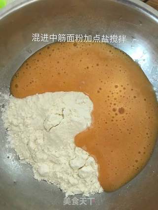 宝宝新鲜营养手工面条的做法步骤：2