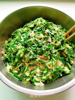 韭菜猪肉馅饺子的做法步骤:7