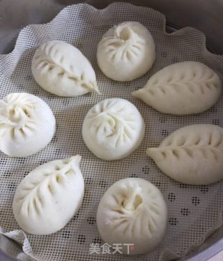 芹菜馅包子的做法步骤:7