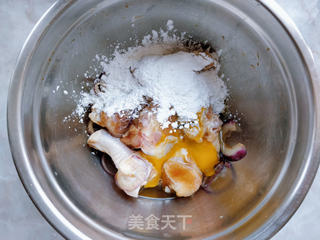 韩式蒜香甜辣炸鸡的做法步骤:5