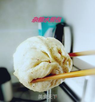 杂粮水煎包的做法步骤:19