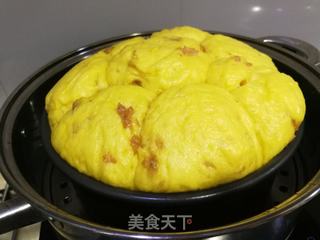 葡萄干蒸面包的做法步骤:11