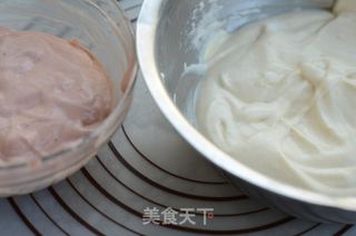 6寸中空玫瑰波浪戚风蛋糕的做法步骤：7