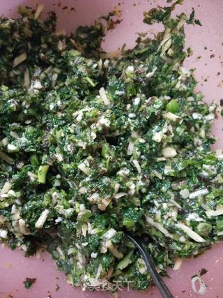 小白菜木耳土豆蒸饺的做法步骤:6