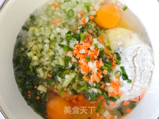 快手早餐家常鸡蛋煎饼的做法步骤:3