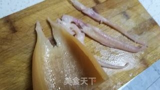 鱿鱼炒韭菜的做法步骤:8