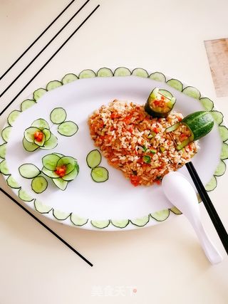 炒饭的做法步骤:13