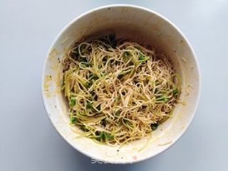 豆苗拌干丝的做法步骤:7
