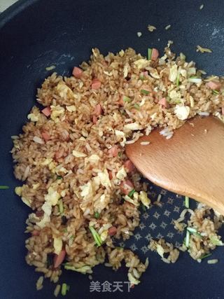 8分钟速炒米饭的做法步骤:5