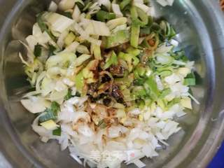 新手一学就会的葱油烙饼,河南话叫它烙馍的做法步骤:5