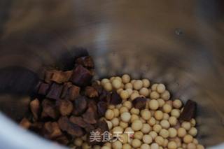 黄豆花生豆浆的做法步骤:3