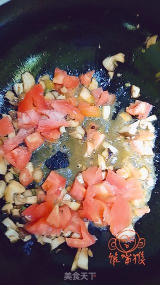西红柿鸡蛋烩饭的做法步骤:9