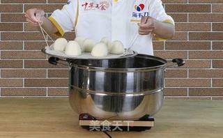 馒头泡打粉蒸馒头的方法的做法步骤:10