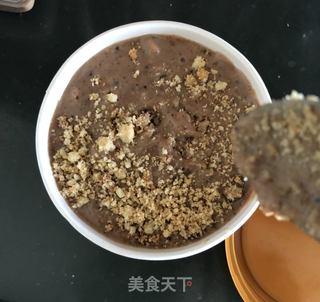 可可草莓双色冰淇淋的做法步骤:11