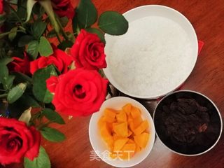 红糖花生脆冰爽糯米糕的做法步骤:2