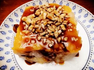 红糖花生脆冰爽糯米糕的做法步骤:10