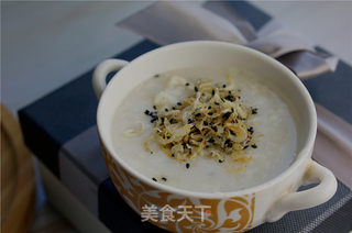 脆香银鱼疙瘩汤的做法步骤：9