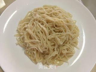 韩式拌冷面的做法步骤:5