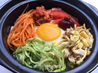韩式拌饭的做法步骤:4