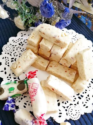 花生牛轧糖的做法步骤:17