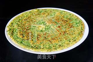 野韭菜鸡蛋饼的做法步骤:9