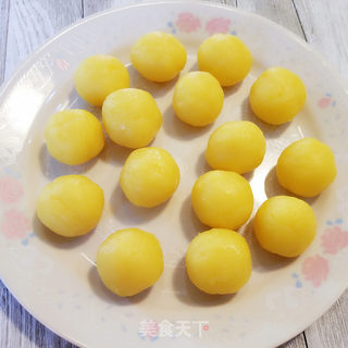 奶黄馅的做法步骤:7