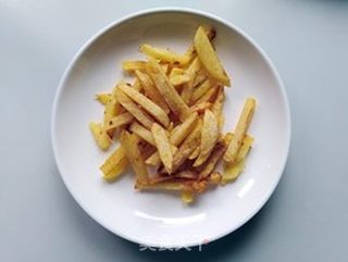 怪味薯条的做法步骤:4