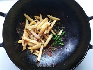 怪味薯条的做法步骤:6