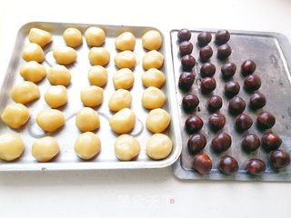 豆沙蛋黄月饼的做法步骤:8