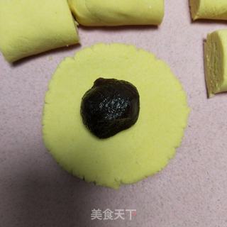 玉米豆沙煎饼的做法步骤:7