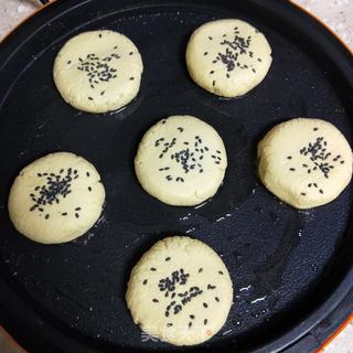 玉米豆沙煎饼的做法步骤:10