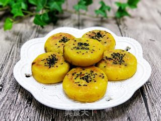 玉米豆沙煎饼的做法步骤:14