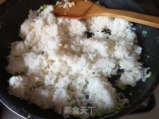 肉松炒饭的做法步骤:3