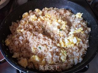 肉松炒饭的做法步骤：5