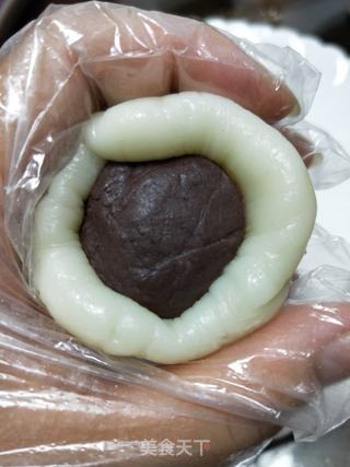 冰皮豆沙月饼的做法步骤:14
