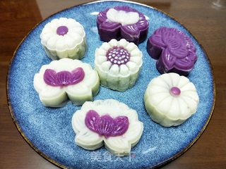 冰皮豆沙月饼的做法步骤:19