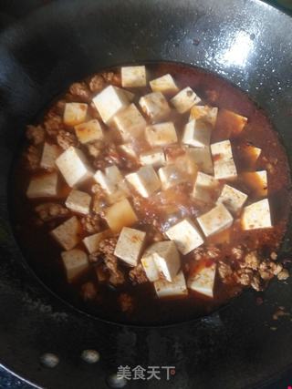 麻婆豆腐的做法步骤:13