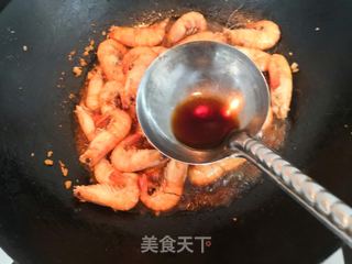 蒜香罗氏虾的做法步骤:15