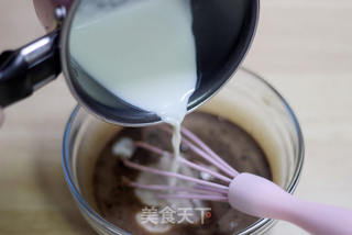 摩卡奶酪冰皮月饼-----整整齐齐一家人的做法步骤:4