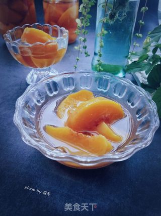黄桃罐头的做法步骤:10