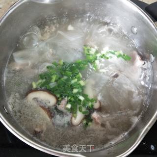 萝卜片三及第汤的做法步骤:9