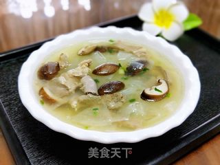 萝卜片三及第汤的做法步骤:10