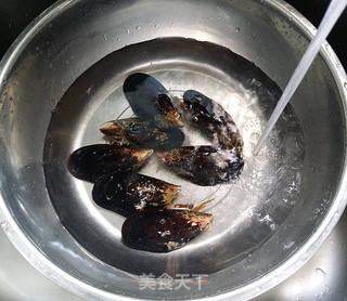 蒜香青口贝的做法步骤:2