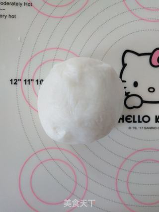 玫瑰栗蓉冰皮月饼的做法步骤:3