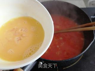 西红柿疙瘩汤的做法步骤:6
