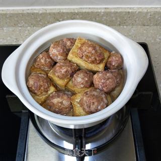 砂锅酿豆腐的做法步骤:11