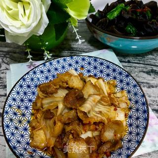 花肉炒韩式辣白菜的做法步骤:12