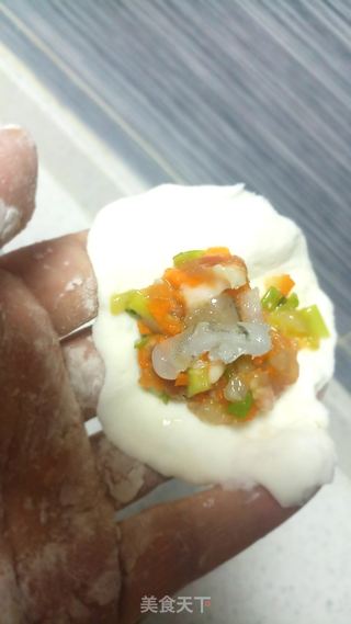 水晶虾饺的做法步骤:7