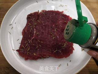 迷迭香牛排的做法步骤:6